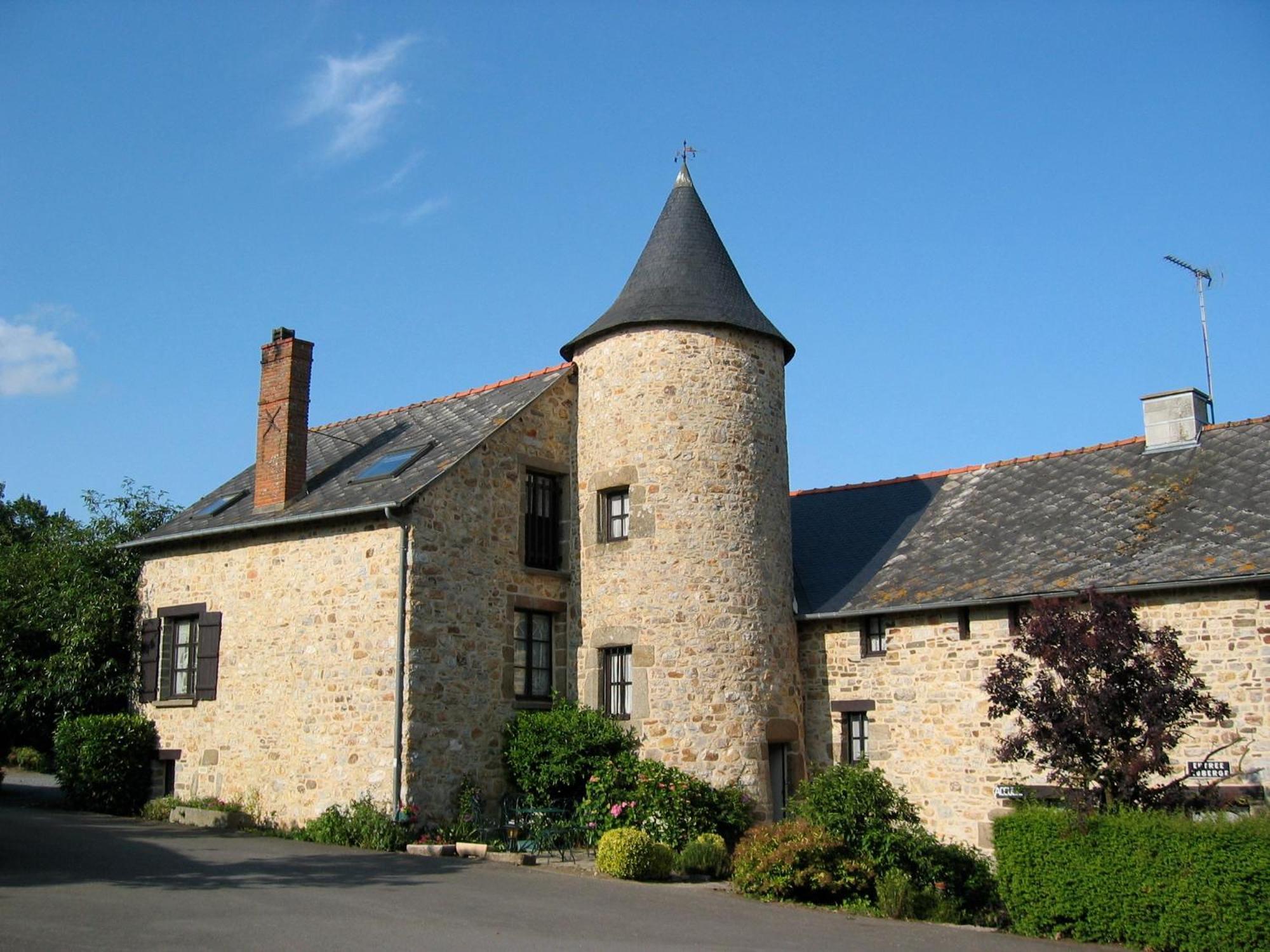 Chambres D'Hotes De La Ferme Auberge De Mesauboin Bille Экстерьер фото